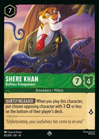 Shere Khan, Ruthless Entrepreneur 83/204