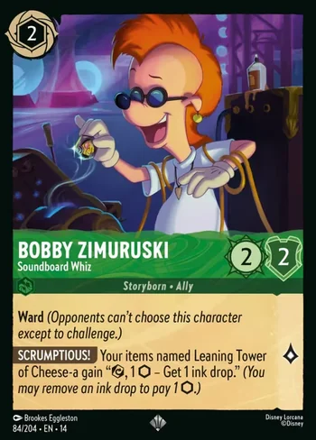 Bobby Zimuruski, Soundboard Whiz 84/204