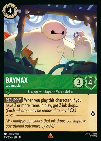 Baymax, Lab Assistant 85/204