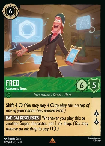 Fred, Awesome Boss 86/204