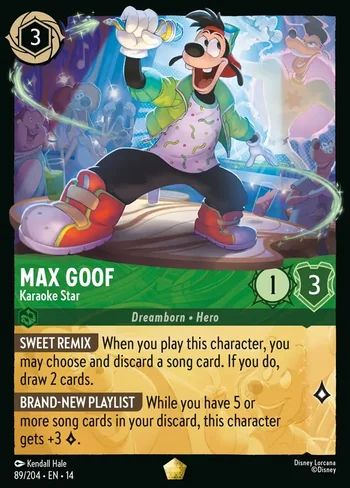 Max Goof, Karaoke Star 89/204, Lendária de Hyperia City