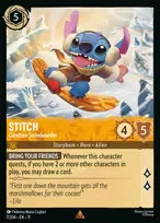Stitch, Carefree Snowboarder