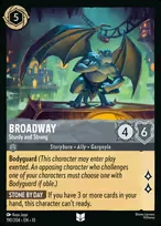 Broadway, Sturdy and Strong