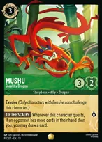 Mushu, Stealthy Dragon
