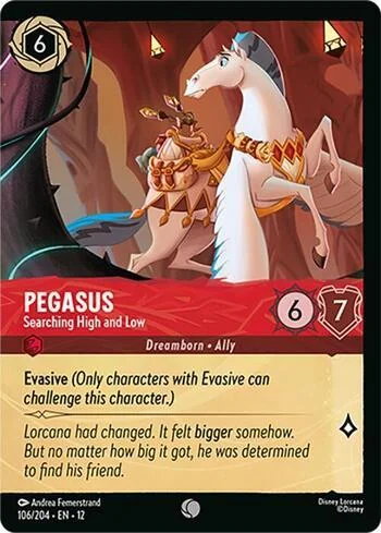 Pegasus, Searching High and Low 106/204