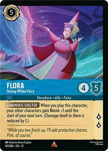 Flora, Strong-Willed Fairy 141/204