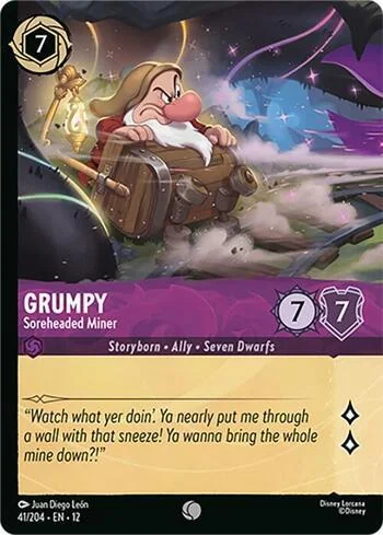 Grumpy, Soreheaded Miner 41/204