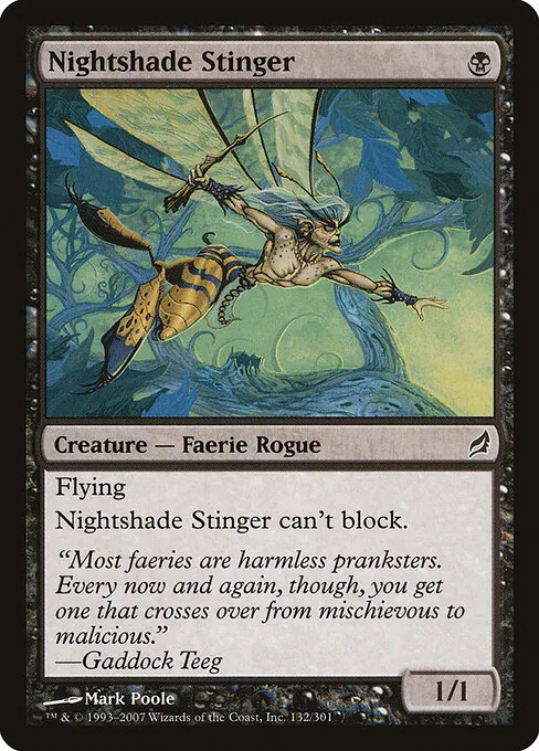 Nightshade Stinger 132/301