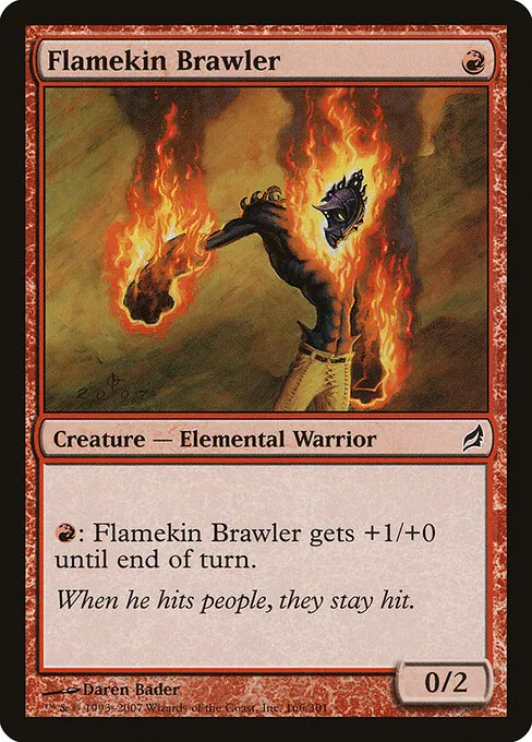 Flamekin Brawler 166/301