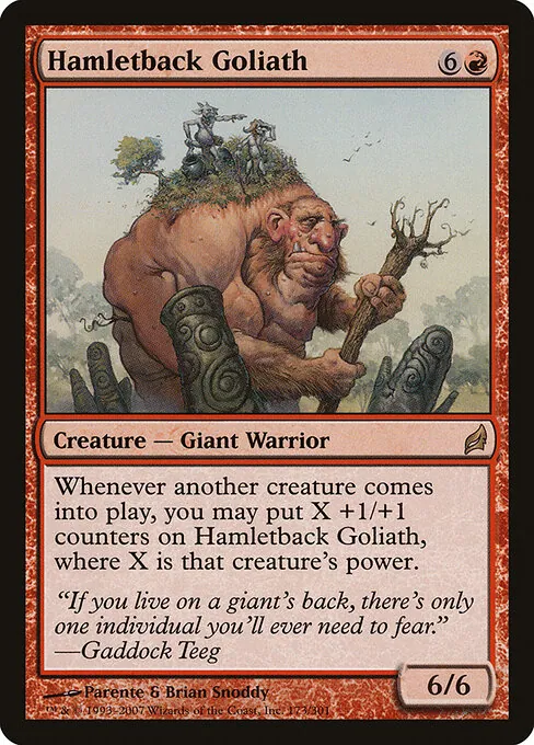 Hamletback Goliath 173/301