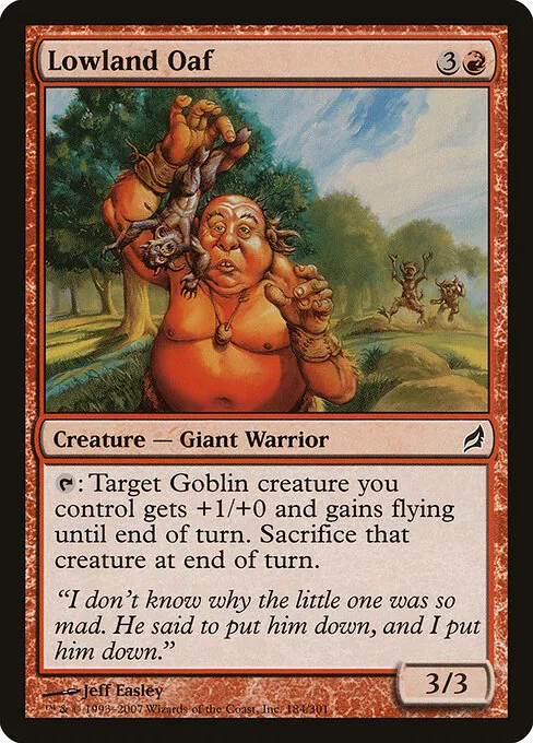 Lowland Oaf 184/301