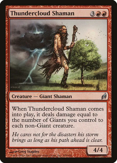 Thundercloud Shaman 195/301