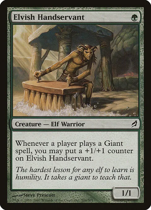 Elvish Handservant 206/301
