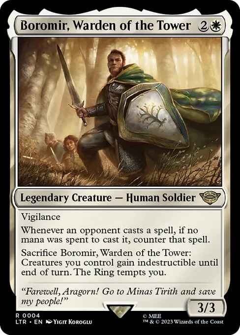 Boromir, Warden of the Tower 004/321