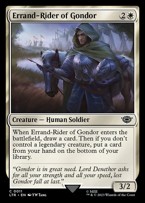 Errand-Rider of Gondor 011/321