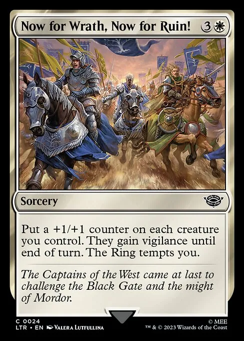 Now for Wrath, Now for Ruin! 024/321