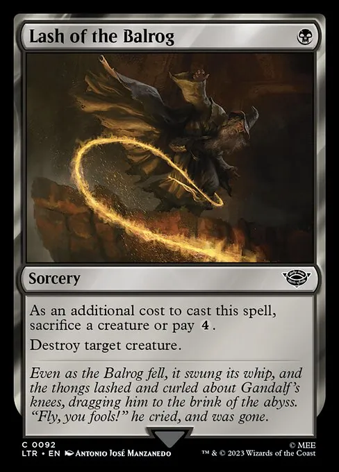 Lash of the Balrog 092/321