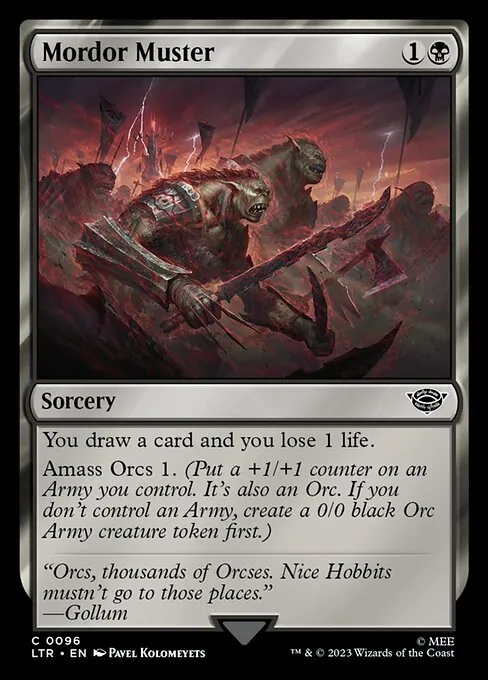 Mordor Muster 096/321