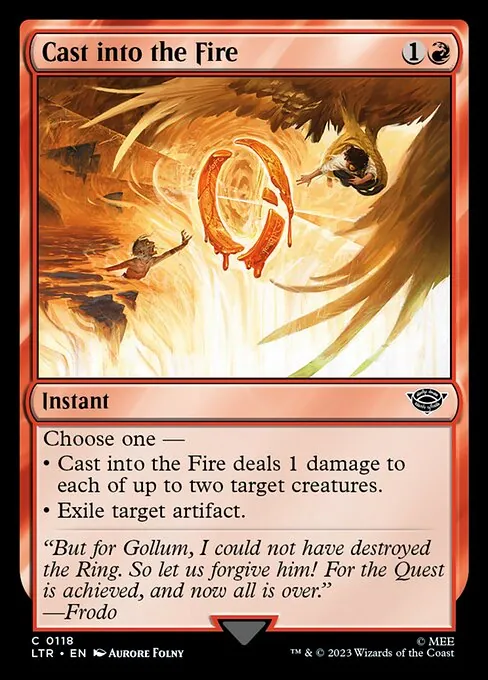 Cast into the Fire 118/321