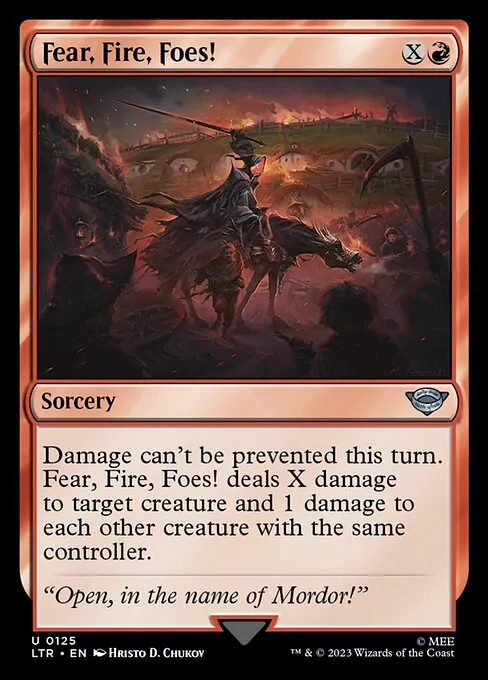 Fear, Fire, Foes! 125/321
