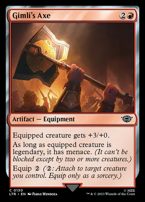Gimli's Axe 130/321