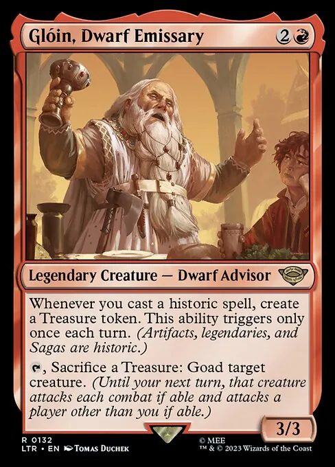 Glóin, Dwarf Emissary 132/321