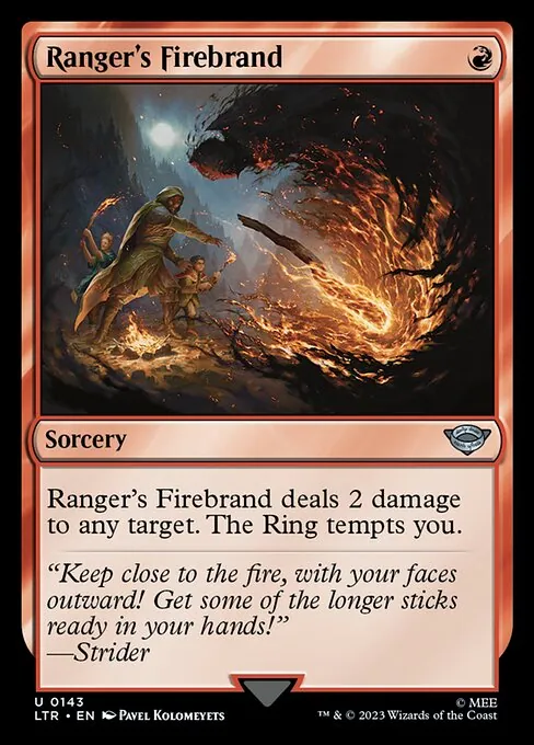 Ranger's Firebrand 143/321