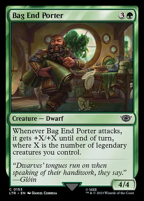 Bag End Porter 153/321