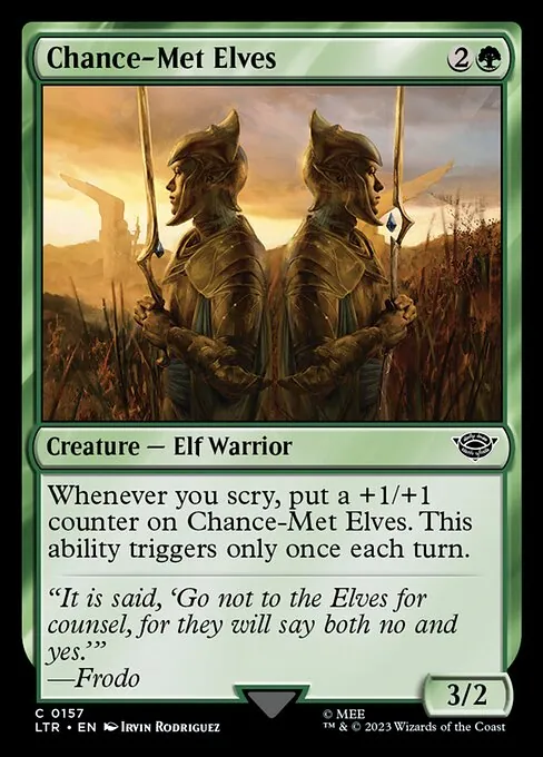 Chance-Met Elves 157/321