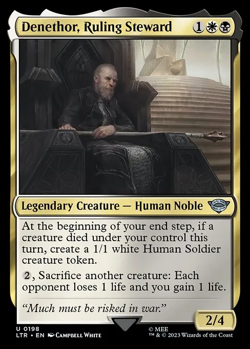 Denethor, Ruling Steward 198/321