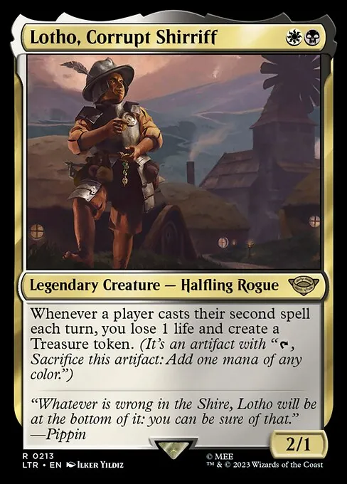 Lotho, Corrupt Shirriff 213/321