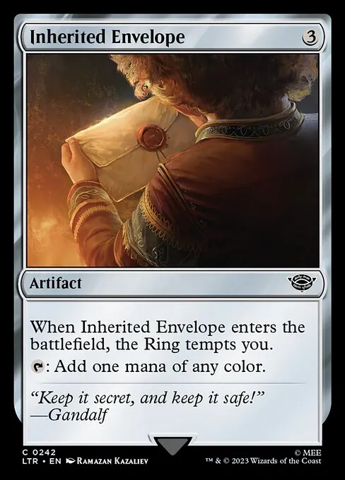 Inherited Envelope 242/321