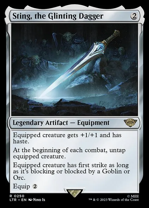 Sting, the Glinting Dagger 250/321