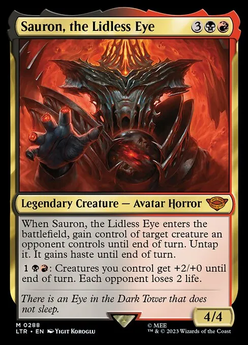 Sauron, the Lidless Eye 288/321