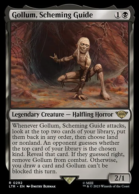 Gollum, Scheming Guide 292/321