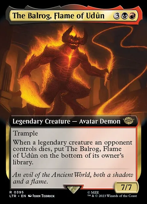 The Balrog, Flame of Udûn 395/321