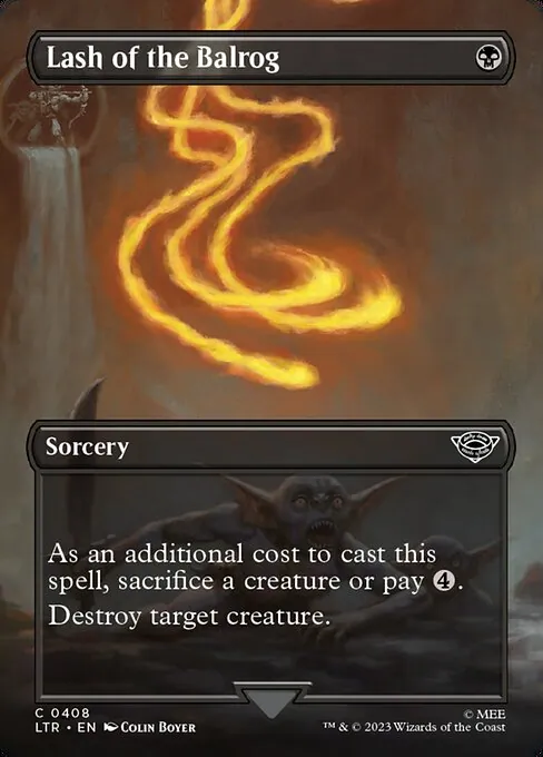 Lash of the Balrog 408/321