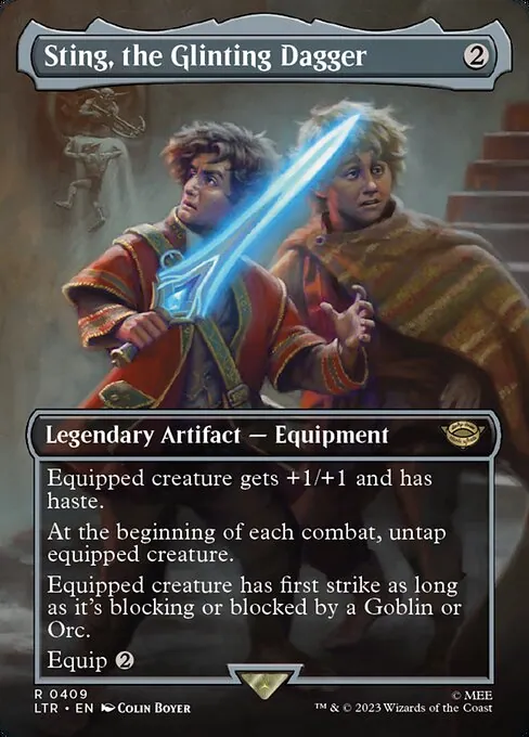 Sting, the Glinting Dagger 409/321