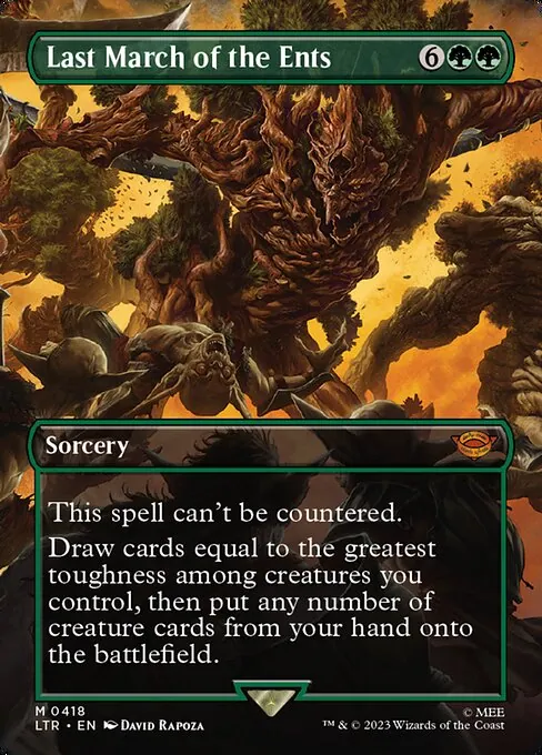 Last March of the Ents 418/321