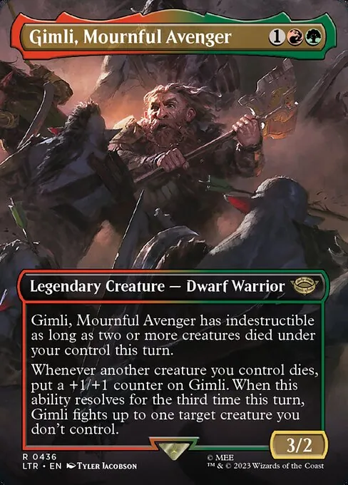 Gimli, Mournful Avenger 436/321