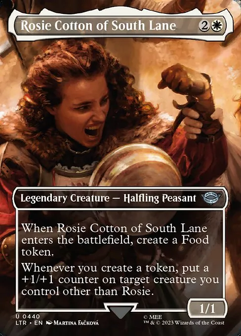 Rosie Cotton of South Lane 440/321
