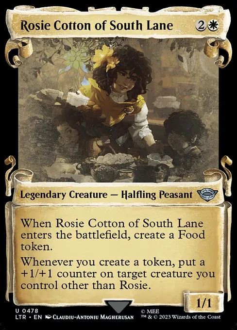 Rosie Cotton of South Lane 478/321