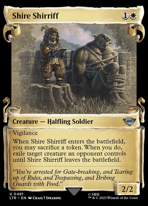Shire Shirriff 481/321