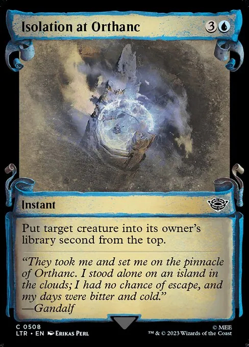 Isolation at Orthanc 508/321