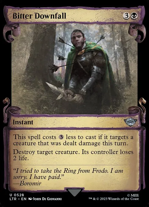 Bitter Downfall 528/321