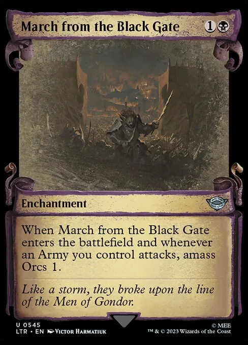 March from the Black Gate 545/321