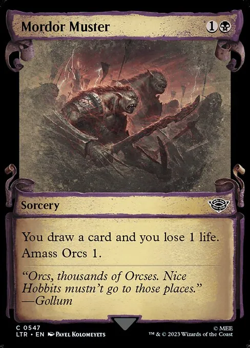 Mordor Muster 547/321