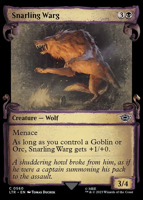Snarling Warg 560/321