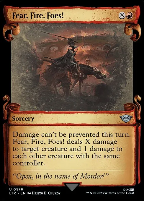 Fear, Fire, Foes! 576/321