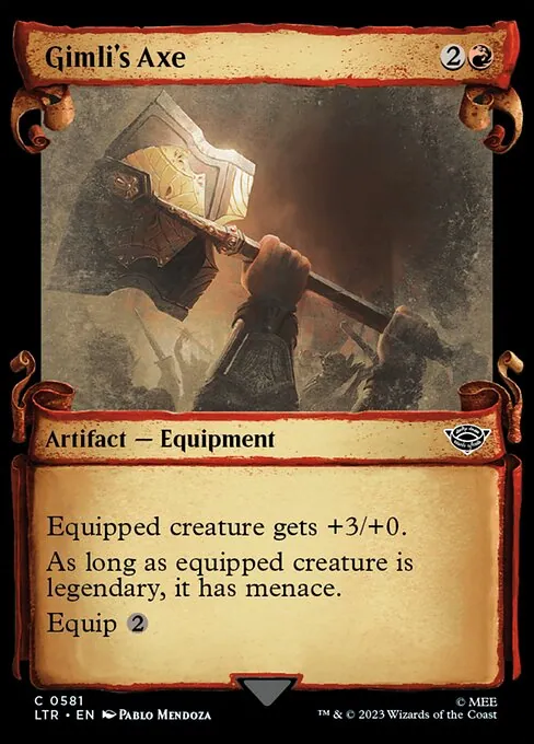 Gimli's Axe 581/321